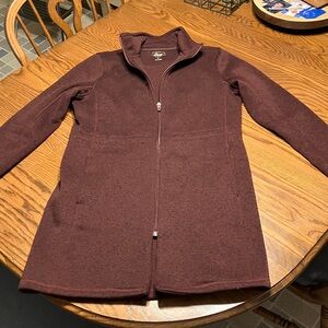 G.H. Bass & Co. Women's Deep Maroon Trench Coat